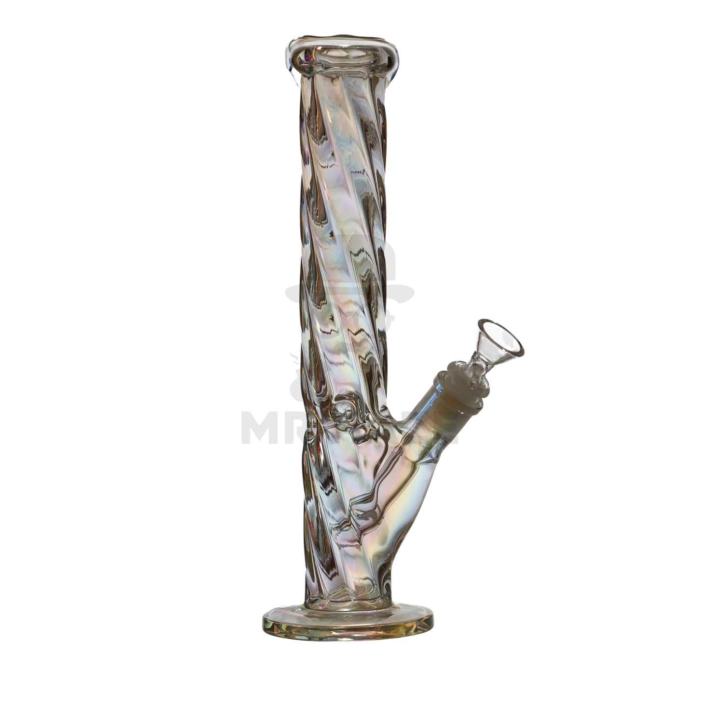 Bong Pyrex Espiral Tornasol Straight Tube de 29cm