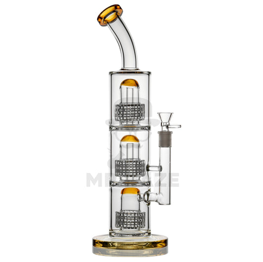 Bong Bubbler Succión Triple Tree Percoladores